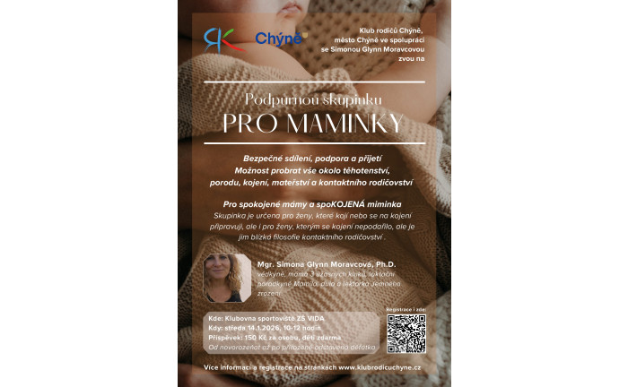 Podpůrná skupinka pro maminky - ZRUŠENO!