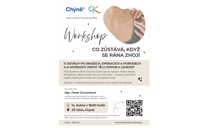 Workshop - Co zůstává, když se rána zhojí