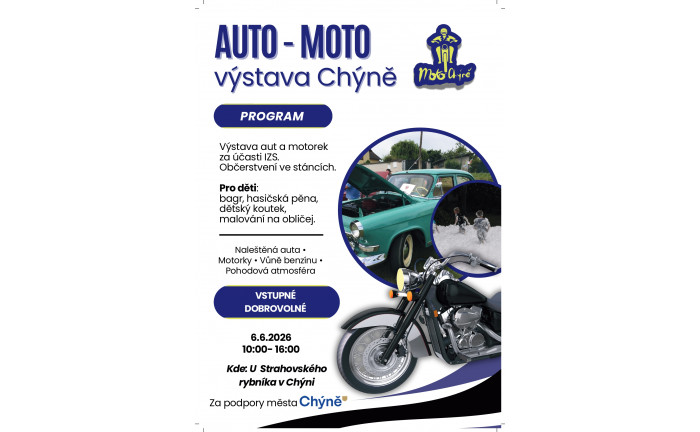 Auto-moto výstava Chýně